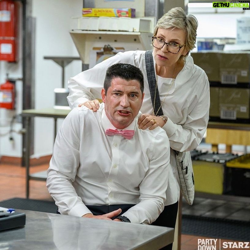 Jane Lynch - 2.9K Likes - Oh no. Did Ron eat some bad fish? Find out when a new episode of @partydownstarz drops Friday!