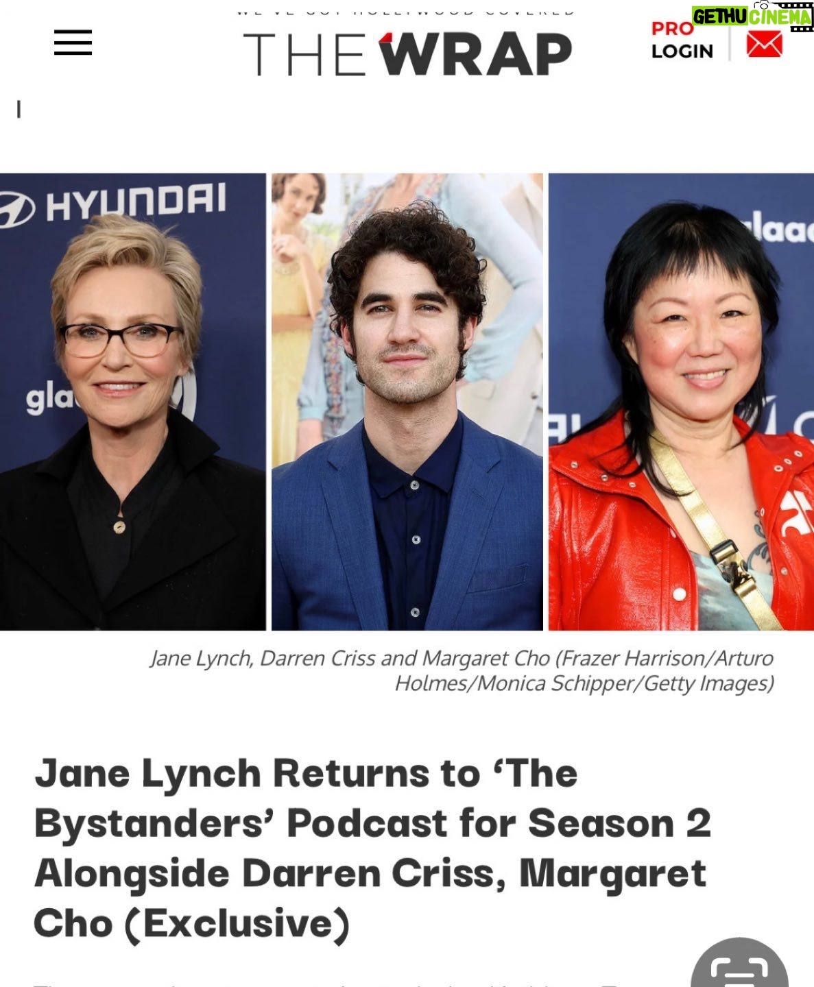 Jane Lynch - 2.8K Likes - Drops June 22! #thebystanderspodcast