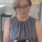 Jane Lynch Instagram - Wherein Jennifer composes a sternly worded email.