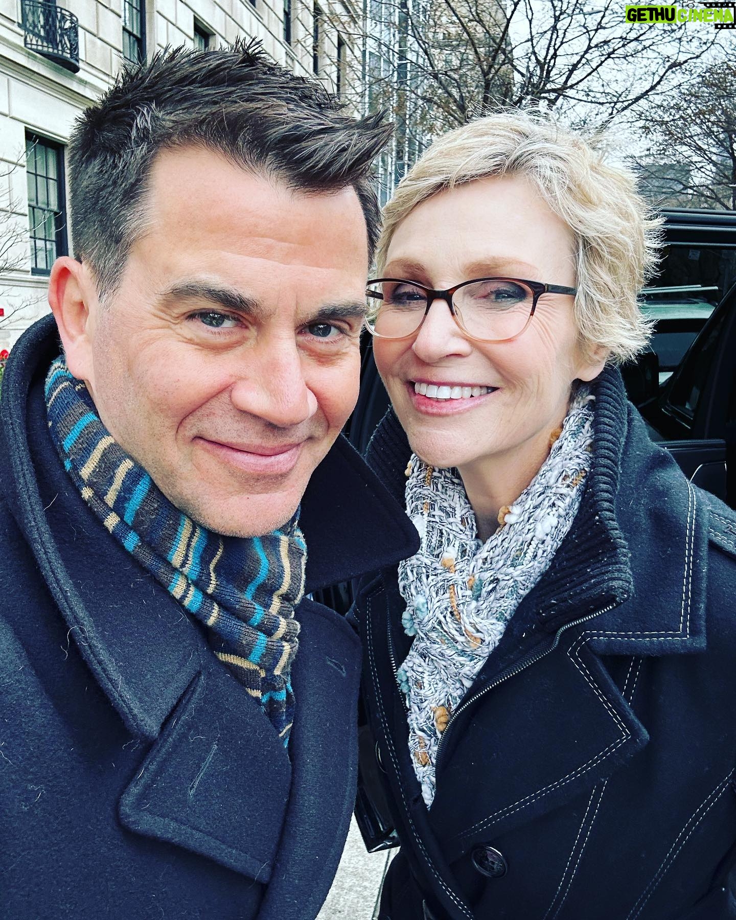 Jane Lynch - 5.4K Likes - Enjoyed a lovely Central Park
walk n’ talk with the one and only
@georgehahn . (Our conversation may or may not have been recorded and may or may not show up in a famous weekly magazine).