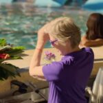 Jane Lynch Instagram - When your Mayoral Office is a Swim-up Bar. 😎 #MayorJane #HarrahsSoCal #Funner @HarrahsSoCal