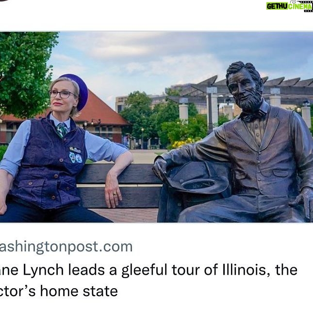 Jane Lynch - 7.8K Likes - https://www.washingtonpost.com/travel/2022/05/26/jane-lynch-illinois/ @enjoyillinois #themiddleofeverything