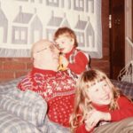 Jane Lynch Instagram - Dad. Gone 19 years today. Boy oh boy, he loved his grandkids.