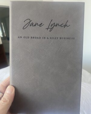 Jane Lynch Instagram - Thank you to my Poker Ladies for the customized journal. @funnygirlbwy #oldbroadsinasillybusiness