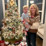 Jane Lynch Instagram - I’m not at this home for Christmas so I will simply stare endlessly at this photo of my sister and her first grandson.