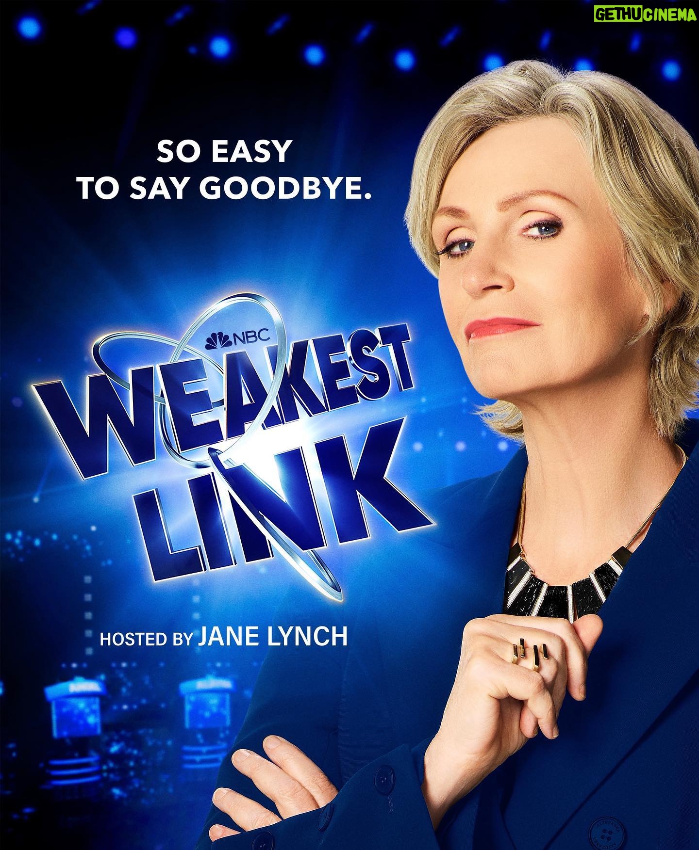Jane Lynch - 3.9K Likes - We got a new episode comin’ in hot! #WeakestLink is new TONIGHT 10/9c on @NBC! @nbcweakestlink