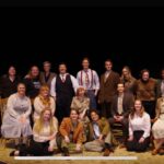Jane Lynch Instagram - A triumph! The cast and crew of Lost in Yonkers at @illinoisstateu directed by yours truly!