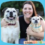 Jane Lynch Instagram - Please check out @givingpaws! Gina is a friend and has taken care of my dogs for years. She is so passionate about rescue and has the biggest heart when it comes to animals. She has taken that passion and created a new pet accessories brand called, Giving Paws! She created this startup to support animal rescues and help give back to the organizations that support our country’s most vulnerable pet populations. She has a heart of gold for animals and an exceptional soft spot for any animal in need. Head on over and check out her stuff! Her dog Cha Cha, Arbuckle’s old buddy, is the face on her poop bags!