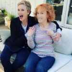 Jane Lynch Instagram - The ladies who lunched. 💗@kathygriffin
