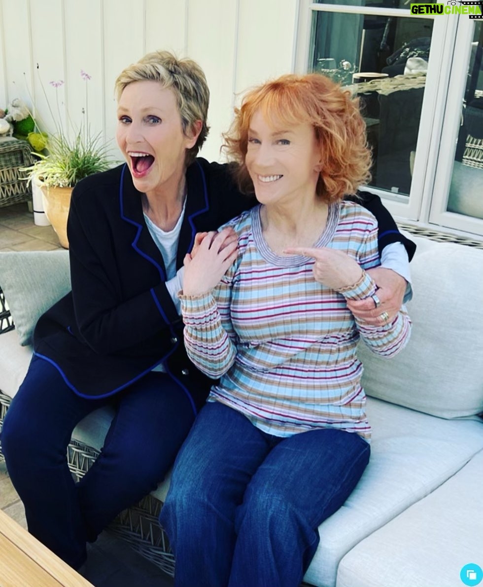 Jane Lynch - 4.2K Likes - The ladies who lunched. 💗@kathygriffin