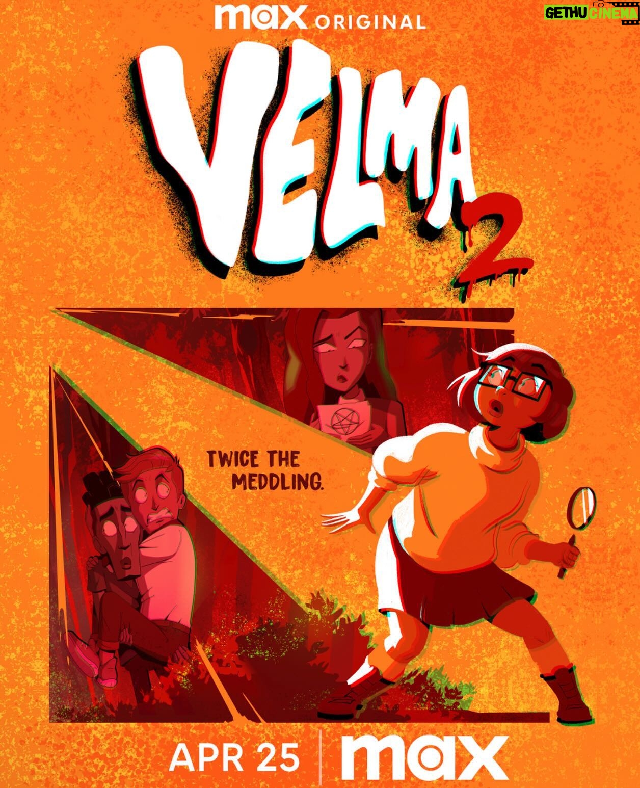 Jane Lynch - 4.2K Likes - The gang’s back! And only slightly terrified. Season 2 of #Velma premieres April 25 on @streamonmax.