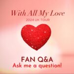 Jane McDonald Instagram - Got a question for me about my upcoming tour? I’m thrilled to be working with Ticketmaster on a fan Q&A giving you the opportunity to ask me anything! Post your questions in the comments below by Monday 22 April at 5pm. I’ll be picking a selection of my favourite questions to answer in a short film, which you’ll be able to watch on my socials. For more tour info, please visit my website – link in bio.