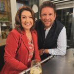 Jane McDonald Instagram - I had an absolutely brilliant time filming with James Martin today. Thanks for having me @jamesmartinchef !!