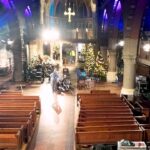 Jane McDonald Instagram - ✨🎄 Watch how we transformed a Church to get all ready for Christmas Carols on @itv 😍 Join us on Christmas Eve on ITV! #reels #reel #christmas #christmastime #bts #behindthescenes #setdesign #christmasdecor #christmastree #christmaslights