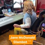 Jane McDonald Instagram - Jane McDonald is back in the Radio 2 presenter seat on Bank Holiday Monday from 4pm with Jane McDonald’s Picky Tea! 🧡 #janemcdonald #glambot