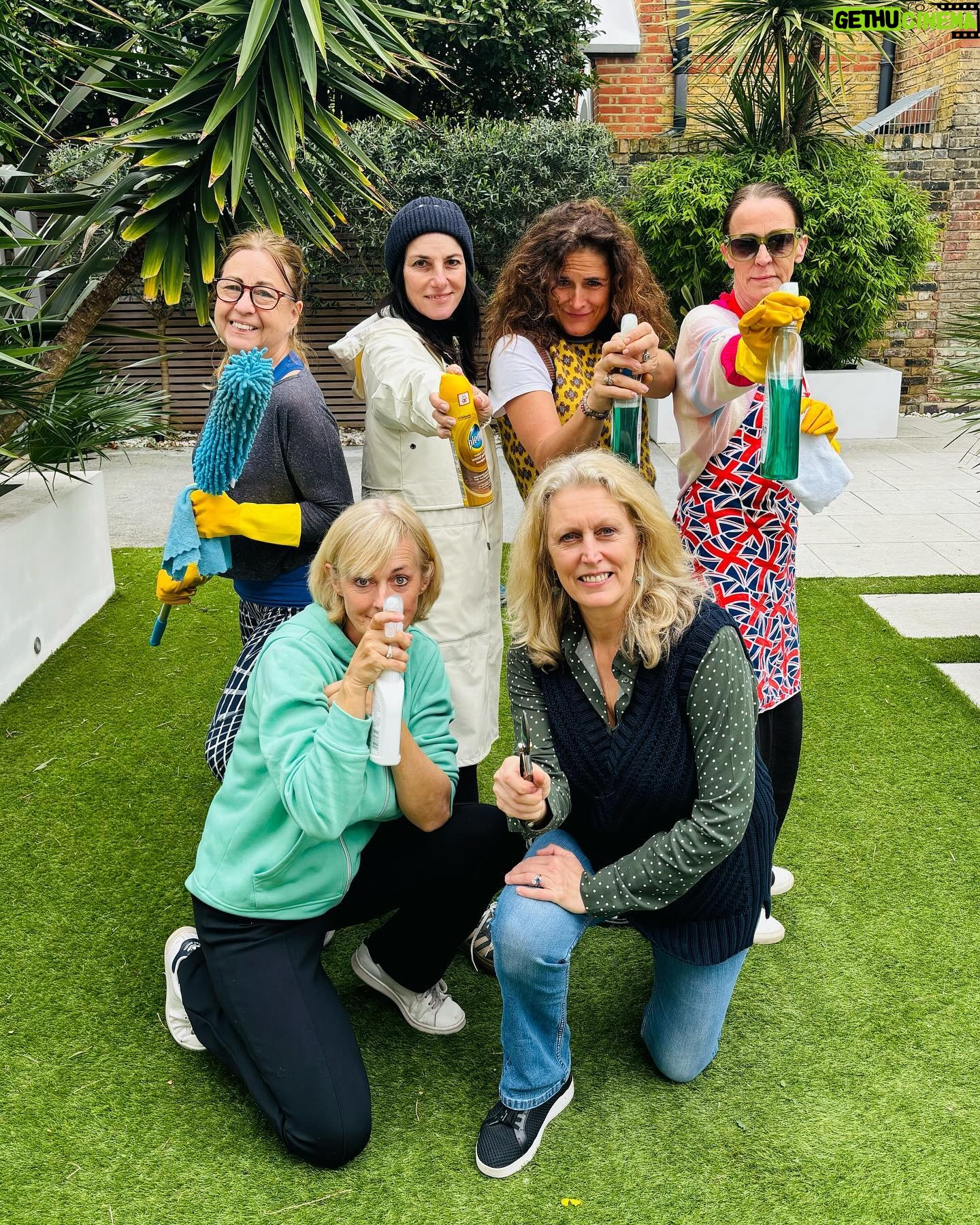 Jane Moore - 4.4K Likes - When your house sale falls through on the week of exchange and your mates come round with their dusters to help you clean it ready for viewings again…❤️ #JanesAngels #sisterhood #friends #glamsquad