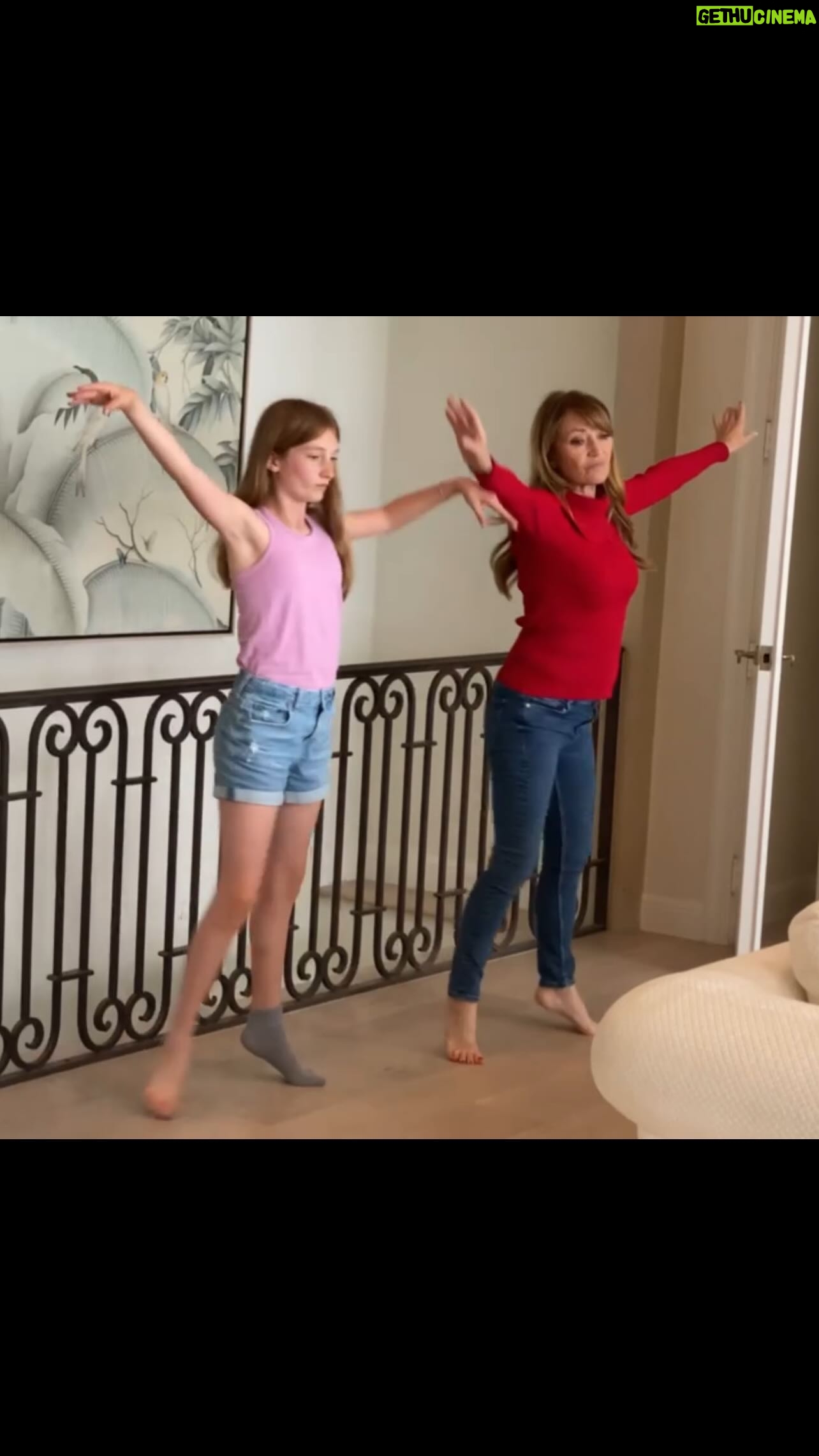 Jane Seymour - 7K Likes - Happy #OpenHeartsSunday! ❤️ A rainy day like today is perfect for a little ballet! 🩰 Willa’s just started taking classes and I’m committed to starting again after 56 years! Is it too late? 😅