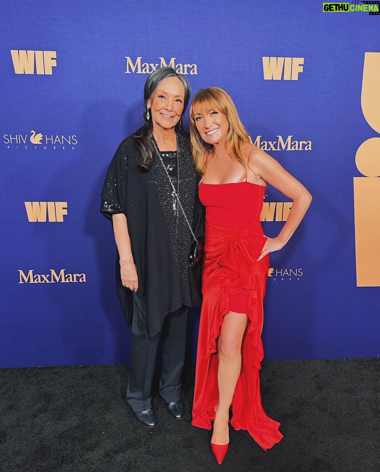 Jane Seymour - 5.3K Likes - Thought I’d save this one for you! 🤩 I was lucky enough to see and catch up with the incredible @tantoocardinal at this weekend’s @womeninfilmla event! 🤠 #BringBackDrQuinn