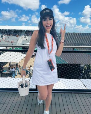 Janelle Marie Instagram - f1 week is always a good time 🏎️ 🌴✨ #f1 #f1mia