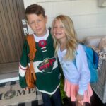 Janelle Pierzina Instagram - And they’re off!! First Day of School! 🍎 Violet 6th Lincoln 4th Stella 3rd