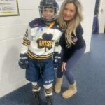 Janelle Pierzina Instagram - His number one fan forever ❤️😍 🏒 #hockeymom