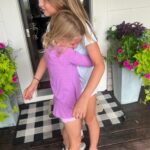 Janelle Pierzina Instagram - Last day of school for my kids! Last day of Elementary school for Violet. Lots of tears from Stella because she can’t stand the thought of not being in school with Violet until High School. ♥️