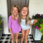 Janelle Pierzina Instagram - Last day of school for my kids! Last day of Elementary school for Violet. Lots of tears from Stella because she can’t stand the thought of not being in school with Violet until High School. ♥️