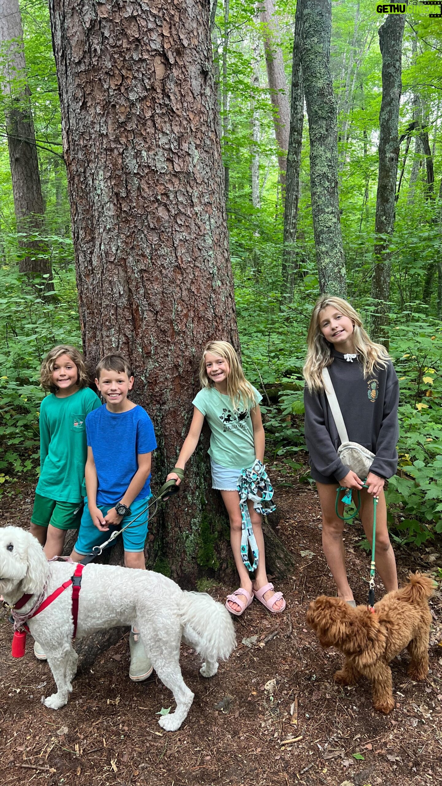 Janelle Pierzina Instagram - Had so much fun hiking a with my kids in Chippewa National Forest🌲