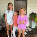 Janelle Pierzina Instagram - Last day of school for my kids! Last day of Elementary school for Violet. Lots of tears from Stella because she can’t stand the thought of not being in school with Violet until High School. ♥️