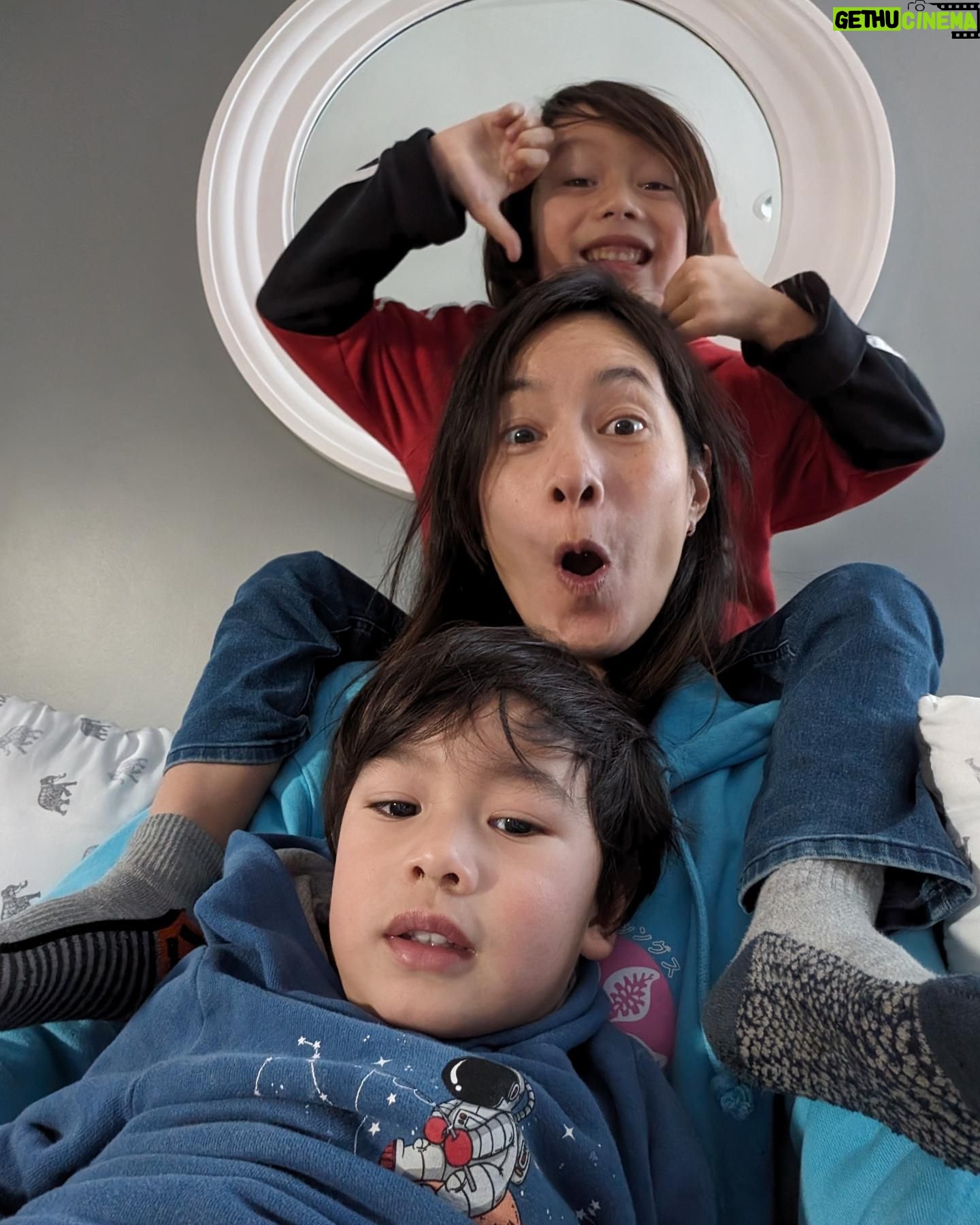 Janet Hsieh Instagram - Our Totem Pole. Let's see yours!! 這個是我們的 totem (不知道中文怎麼寫!)想看看你們的!!