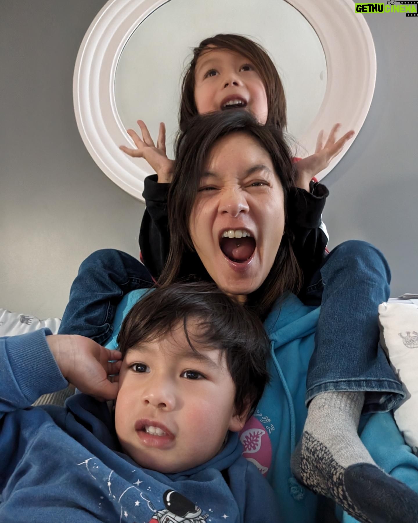 Janet Hsieh Instagram - Our Totem Pole. Let's see yours!! 這個是我們的 totem (不知道中文怎麼寫!)想看看你們的!!