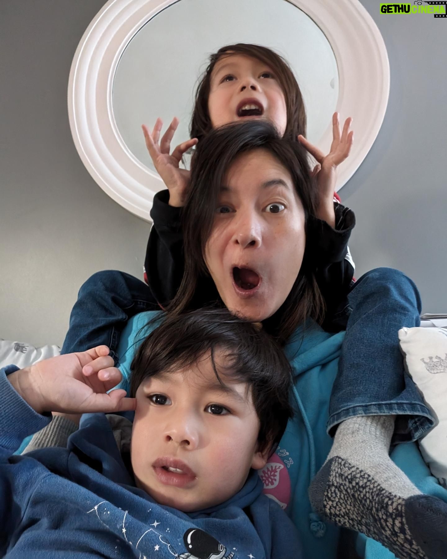 Janet Hsieh Instagram - Our Totem Pole. Let's see yours!! 這個是我們的 totem (不知道中文怎麼寫!)想看看你們的!!