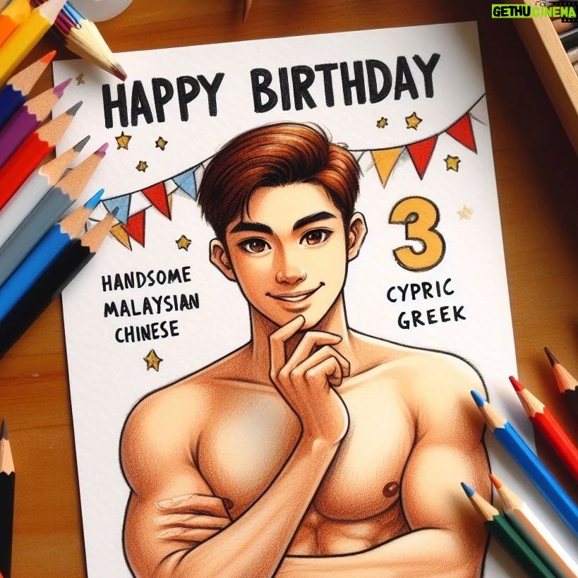 Janet Hsieh Instagram - Happ 11th Birthday @instageorgey I spent a lot of time on these crd for your 11 birthdday. Hope you like them. 生日快樂George. 因為你終於11歲了,所以我花了好多好多時間幫你畫了這幾張卡片。#guesswhichonesarentAI
