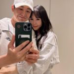 Jang Young-ran Instagram - 내편💕 내반쪽 💖남편님과💕 @jaseng_han 하루종일 아이들 보냐구 고생했어요🥹🙏 촬영 끝나고 먹는 맥주는 증말 증말 꿀맛💕💕 #이맛에살지요😁 또 살찌겠네😅 모 먹고 빼고 먹고 빼고 그게 인생이지요😝😝☝️ #오늘도무탈함에감사합니다🙏❄🎁 #장영란그램💕