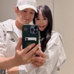 Jang Young-ran Instagram - 내편💕 내반쪽 💖남편님과💕 @jaseng_han 하루종일 아이들 보냐구 고생했어요🥹🙏 촬영 끝나고 먹는 맥주는 증말 증말 꿀맛💕💕 #이맛에살지요😁 또 살찌겠네😅 모 먹고 빼고 먹고 빼고 그게 인생이지요😝😝☝️ #오늘도무탈함에감사합니다🙏❄🎁 #장영란그램💕