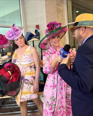 Janice Dean Instagram - A few more “behind the scenes pictures of this year’s 150th @kentuckyderby 🤣