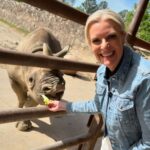 Janice Dean Instagram - The animals stole the show today ⁦‪@LittleRockZoo‬⁩ #TotalsolarEclipse