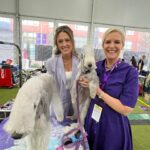 Janice Dean Instagram - So nice to see you @allison__williams at @westminsterkennelclub 💜🐾