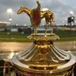 Janice Dean Instagram – Thanks to Suzanne and Skyla @s.r.blackinton for letting us be a part of history this weekend for the 150th @kentuckyderby! This is the official trophy given to the owners of #MysticDan! (And their jewelry is also spectacular!) A family business for 6 generations!