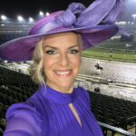 Janice Dean Instagram – Sneak peek at today’s 150th ⁦‪@KentuckyDerby‬⁩ outfit and hat! Coverage starts at 6am!  Happy #DerbyDay from ⁦‪@ChurchillDowns‬⁩ Hat courtesy of the amazing ⁦‪@camhatsNYC‬⁩ (Hair and makeup by @javihairr @kimiduncan)