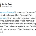 Janice Dean Instagram – What a joke. These people have zero clue.  Good for @lawrencebjones3