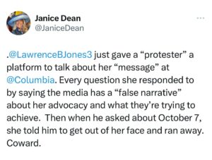 Janice Dean Instagram - What a joke. These people have zero clue.  Good for @lawrencebjones3