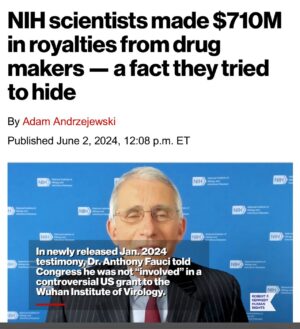 Janice Dean Instagram - “almost all that cash — $690 million — went to the National Institute of Allergy and Infectious Disease (NIAID), the subagency led by Dr. Anthony Fauci, and 260 of its scientists.”