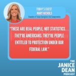 Janice Dean Instagram - Mary A Batchellor lost her mother during a period of isolation in a long-term care facility during the pandemic. She is bringing awareness to a new bill called the Essential Caregivers Act which gives access to caregivers during emergencies. I hope you will listen to our important conversation: radio.foxnews.com/2024/05/06/pro…