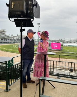 Janice Dean Instagram - A few more “behind the scenes pictures of this year’s 150th @kentuckyderby 🤣