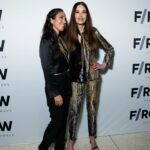 Janice Dickinson Instagram - At the @frowfw supporting the amazing @kimiaaryasilk 💕 Beautiful outfit! Thank you for having me #FRow #LAFW #KimiaAyraSilk