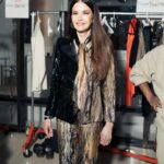 Janice Dickinson Instagram - At the @frowfw supporting the amazing @kimiaaryasilk 💕 Beautiful outfit! Thank you for having me #FRow #LAFW #KimiaAyraSilk
