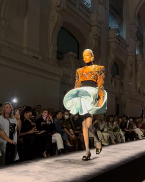 Janicza Bravo Instagram - Because timeliness has always been my strong suit. Monday, Monday was all I hoped it would be. Where @danielroseberry leads, I will follow. Friend of the house, @schiaparelli