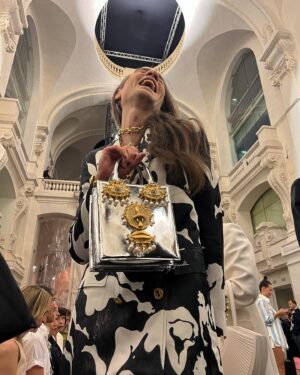 Janicza Bravo Instagram - Because timeliness has always been my strong suit. Monday, Monday was all I hoped it would be. Where @danielroseberry leads, I will follow. Friend of the house, @schiaparelli