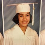 Janina Gavankar Instagram - #TBT to the try-hardiest graduate in junior high.